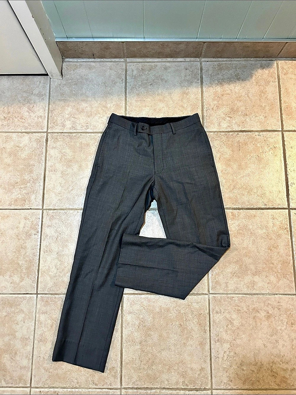 Calvin Klein Men's Straight Leg Wool Dress Pants Waist 30